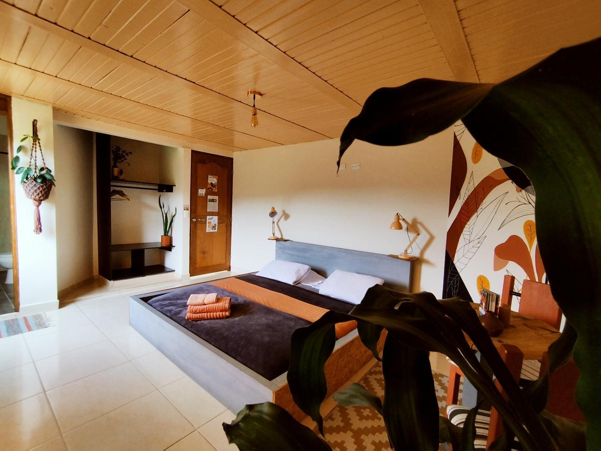 Casa Kayam Art Hostel Coliving Coworking Guatapé Kamer foto