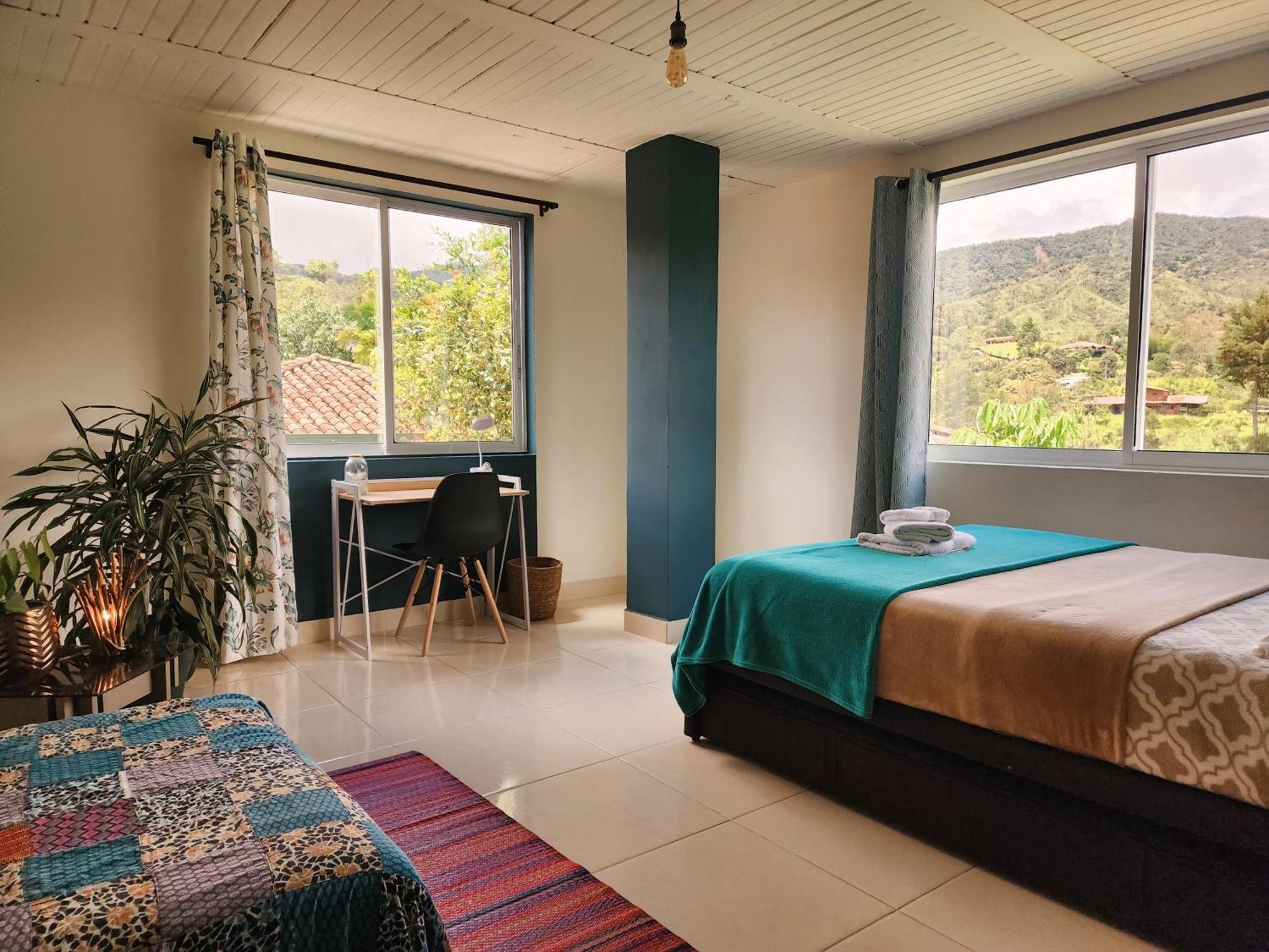 Casa Kayam Art Hostel Coliving Coworking Guatapé Buitenkant foto